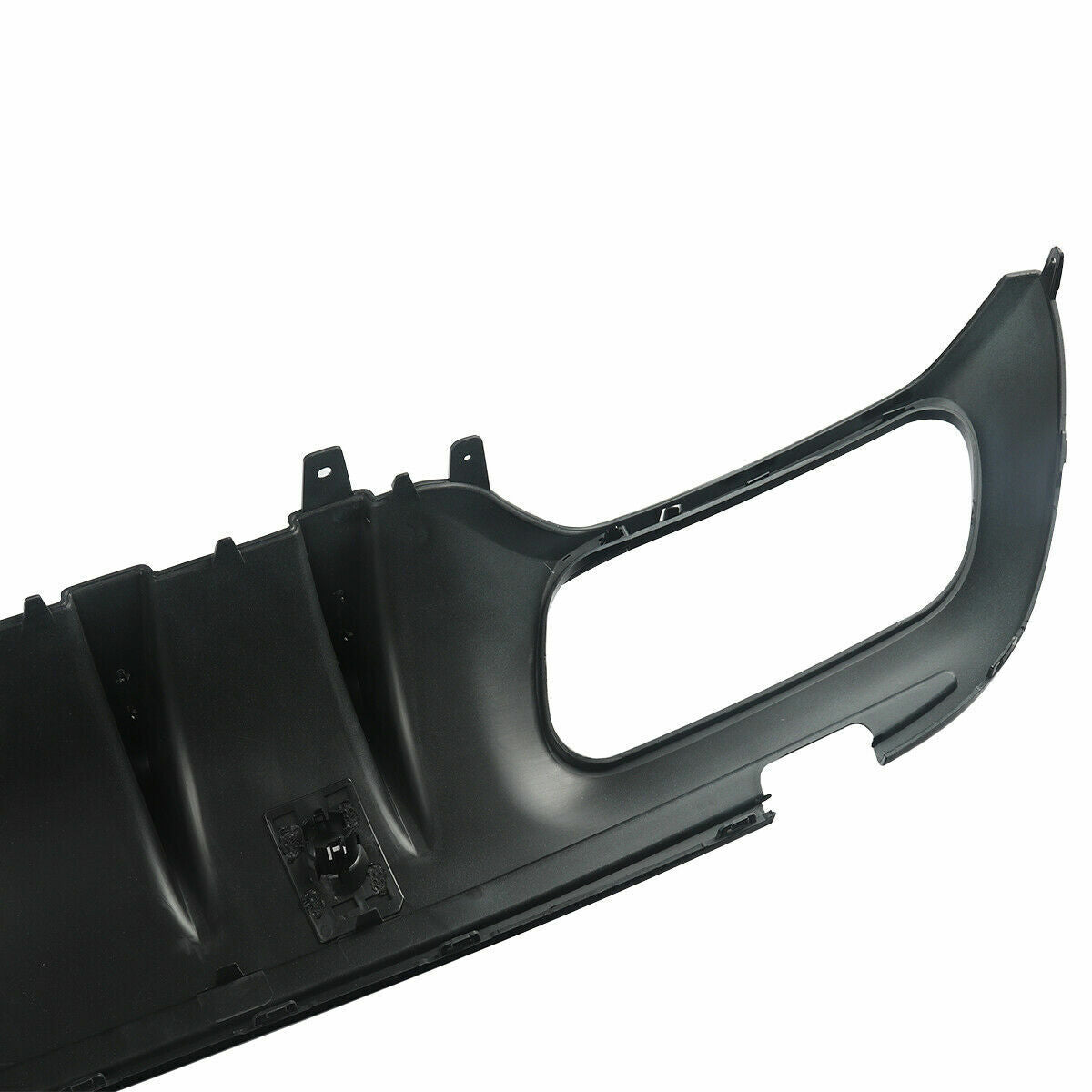 REAR BUMPER DIFFUSER FOR MERCEDES BENZ C CLASS W205 AMG C63 TAIL PIPES AMG SEDAN