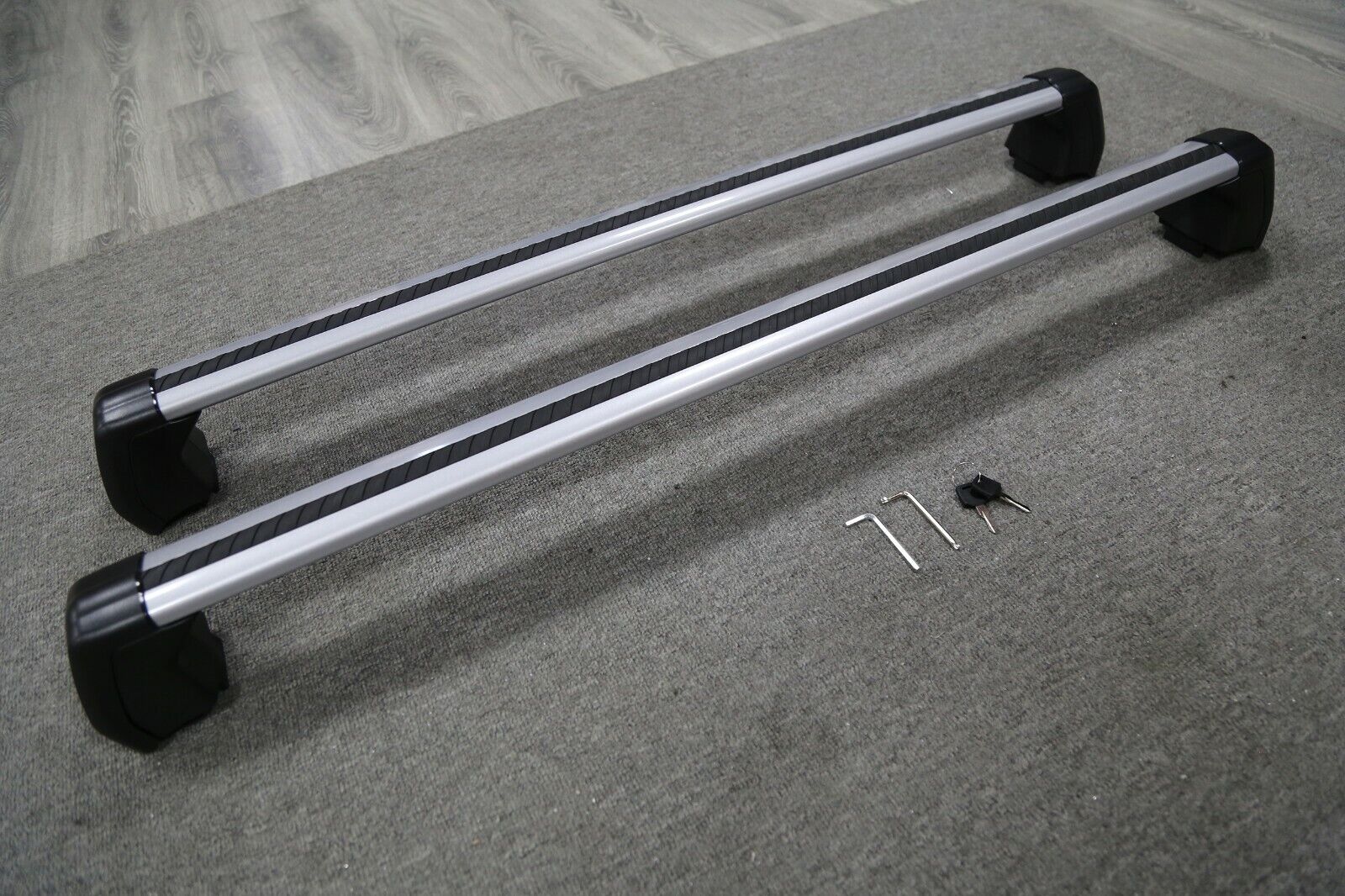 FOR LAND ROVER DISCOVERY 5 L462 2017+ ROOF RAILS RACK CROSS BARS OEM STYLE