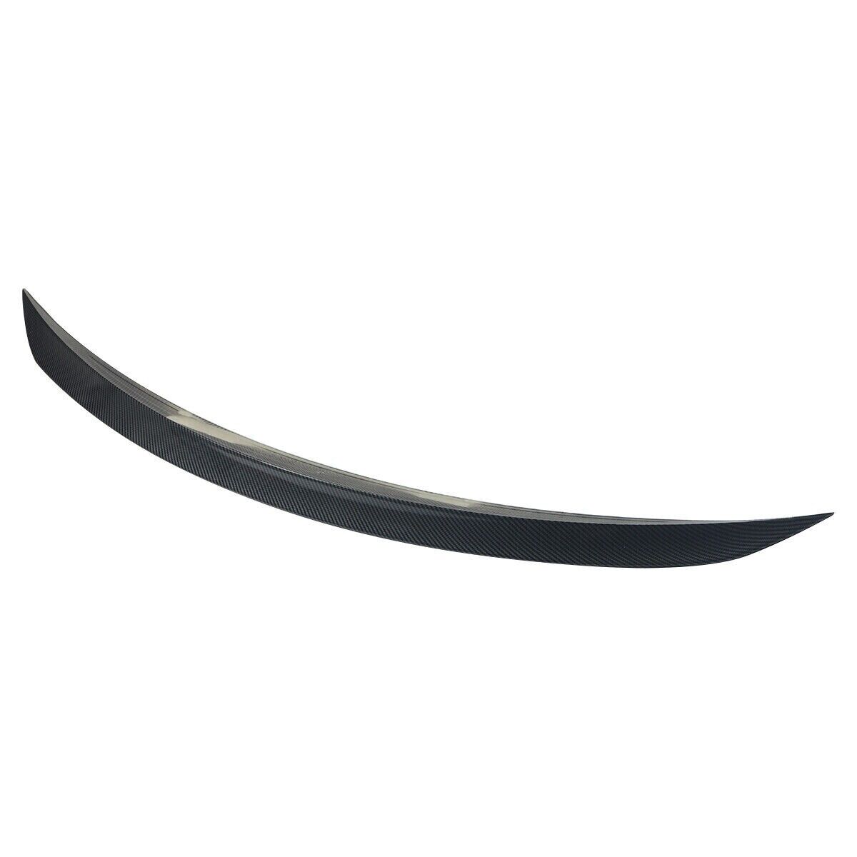 FOR MERCEDES C CLASS COUPE C205 A205 AMG STYLE REAR BOOT SPOILER CARBON LOOK C43