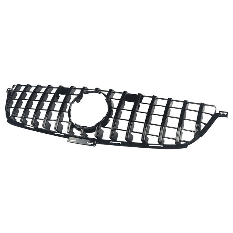 FOR MERCEDES M CLASS W166 ML AMG PANAMERICANA GLOSS GT STYLE GRILLE 15-2019 LCI