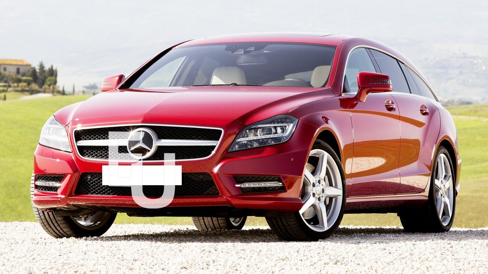 FOR MERCEDES BENZ W218 CLS 10-14 HEADLAMP HEADLIGHT LENS COVER CLEAR LEFT+RIGHT