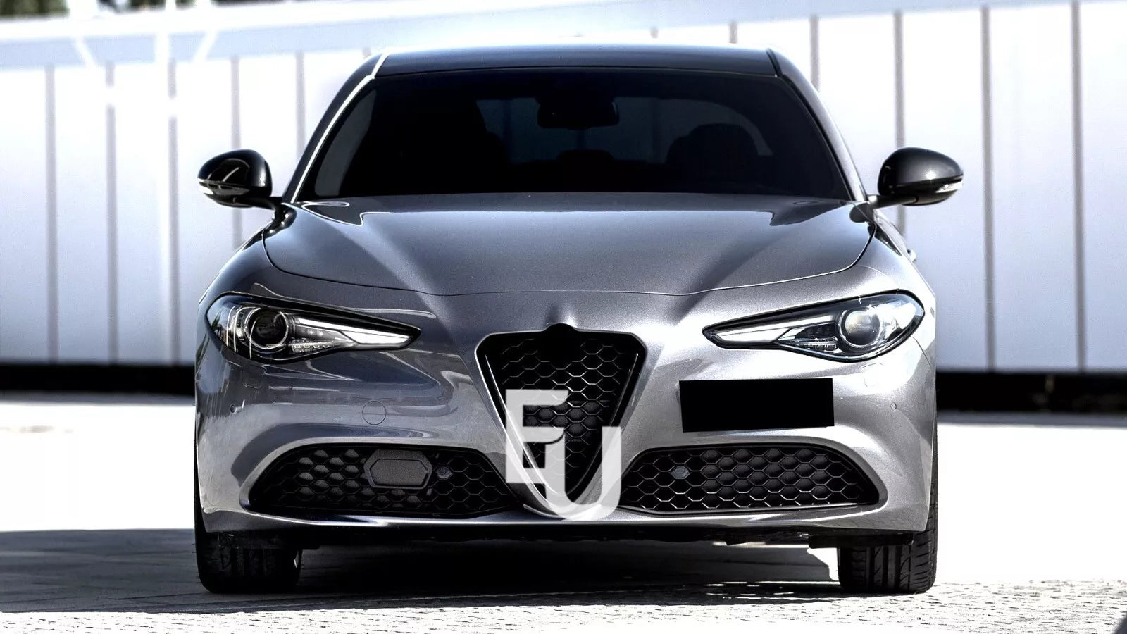 FOR ALFA ROMEO GIULIA FRONT HEADLIGHT LAMP LENS COVER LEFT RIGHT SIDE PAIR 15-23