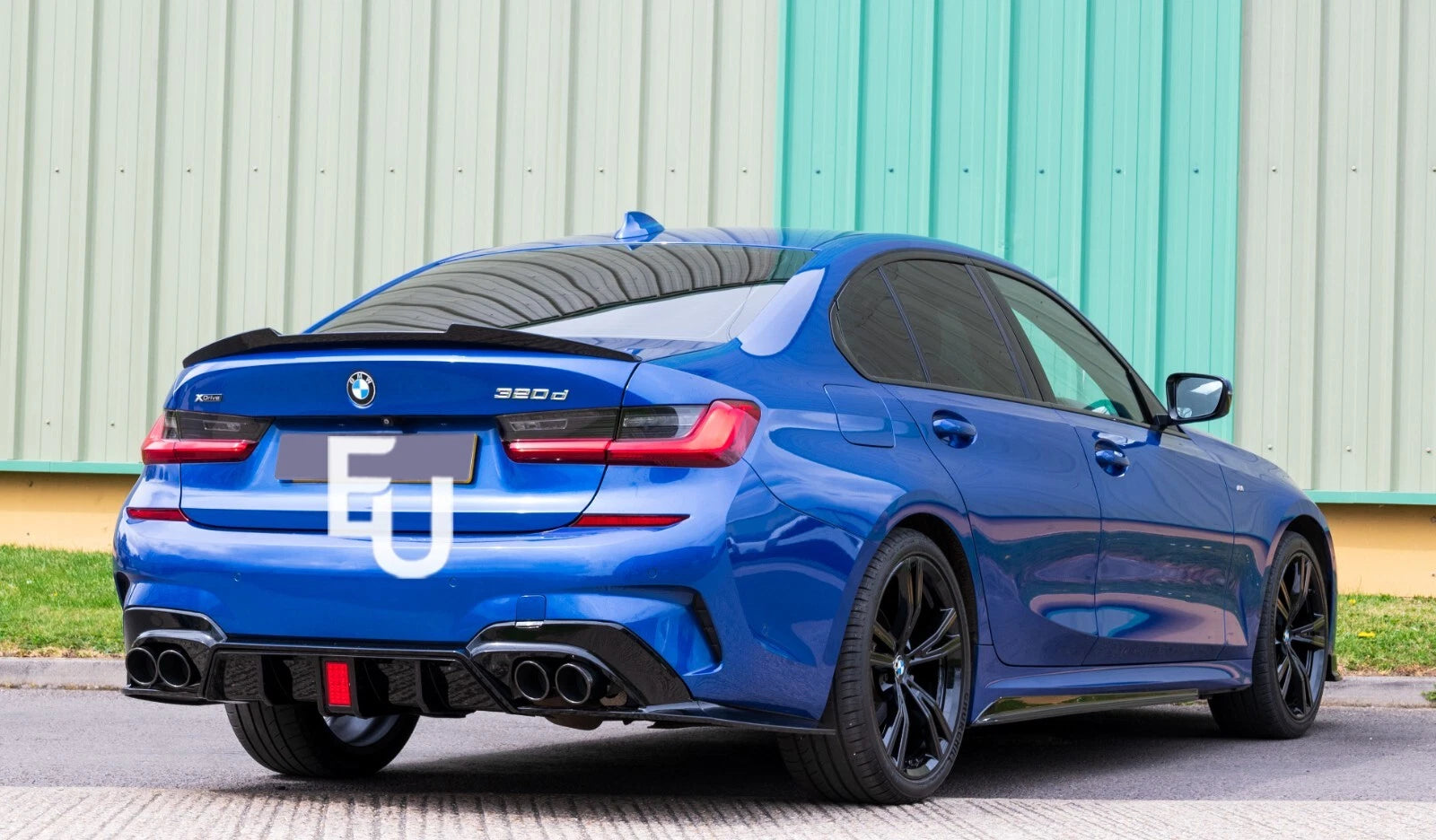 BODY KIT BODYKIT FOR BMW 3 SERIES G20 FRONT SPLITTER LIP REAR LED DIFFUSER SKIRT