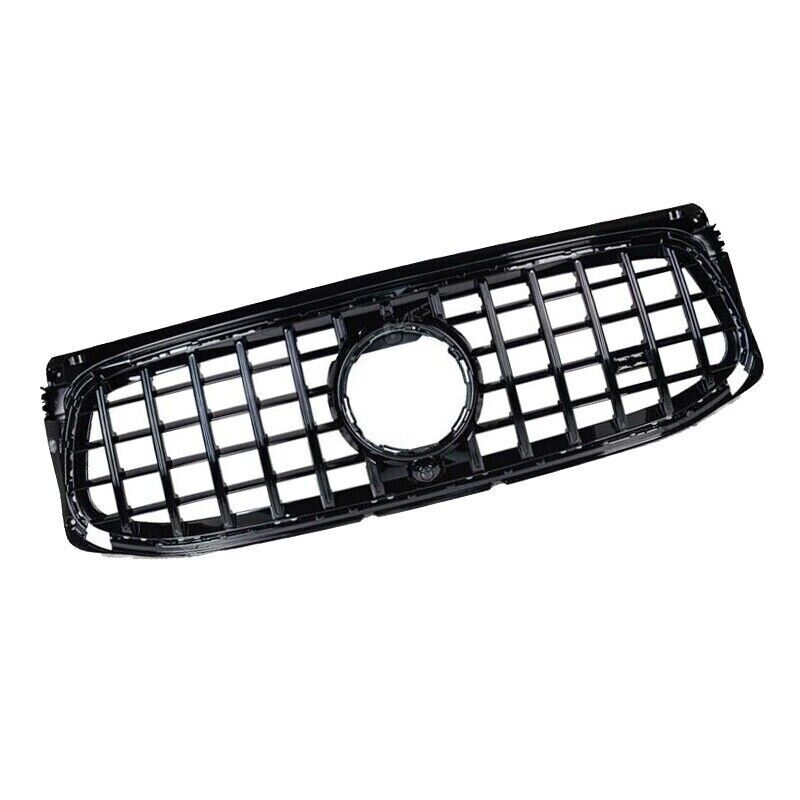 FOR MERCEDES GLB X247 2020-ON AMG FRONT GRILLE GRILL GLOSS BLACK PANAMERICANA GT