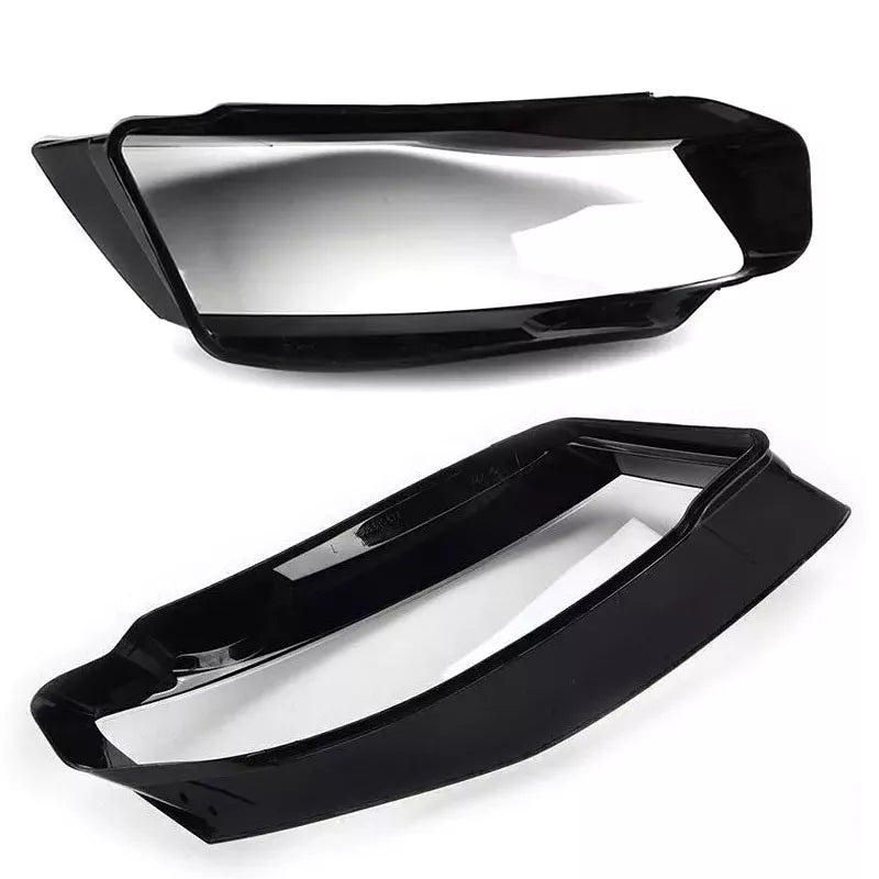 FOR AUDI A4 B8 08-2012 FRONT LEFT RIGHT SIDE HEADLIGHT HEADLAMP LENS COVER CLEAR