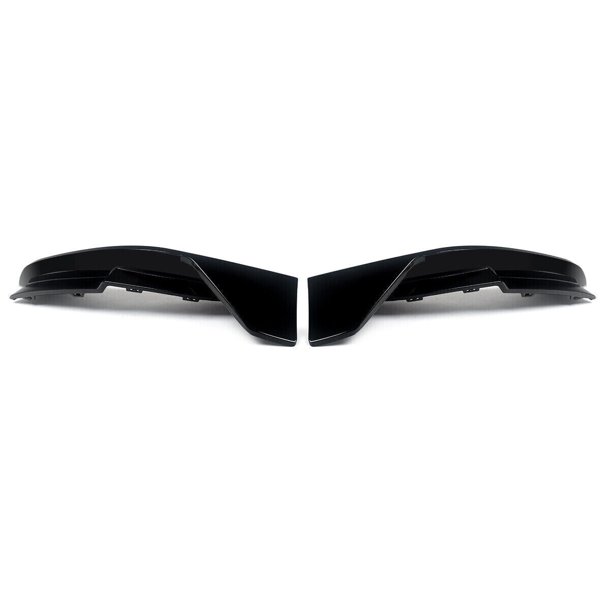 FOR BMW G82 G83 M4 G80 M3 REAR BUMPER SIDE DIFFUSER CORNER COVER LIP GLOSS BLACK