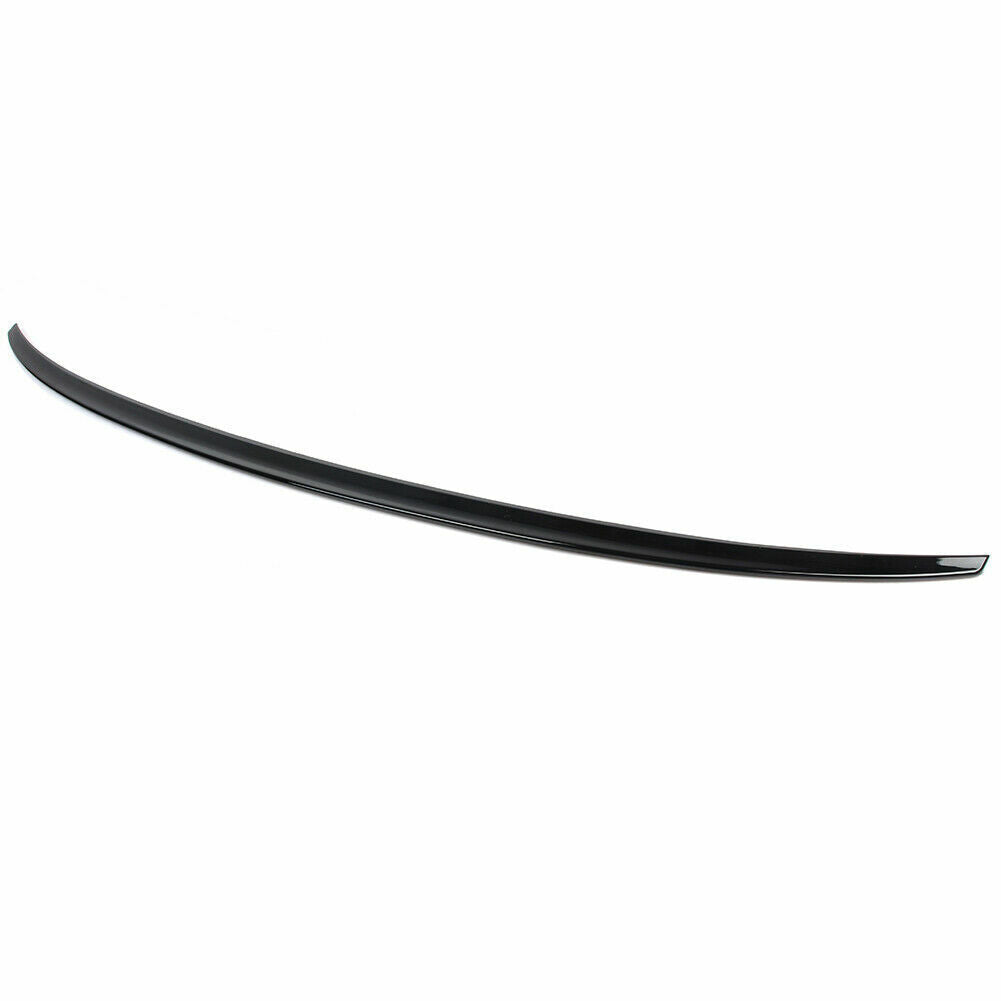FOR AUDI A3 S3 RS3 BLACK EDITION S LINE REAR BOOT SPOILER LIP 13-20 GLOSS BLACK