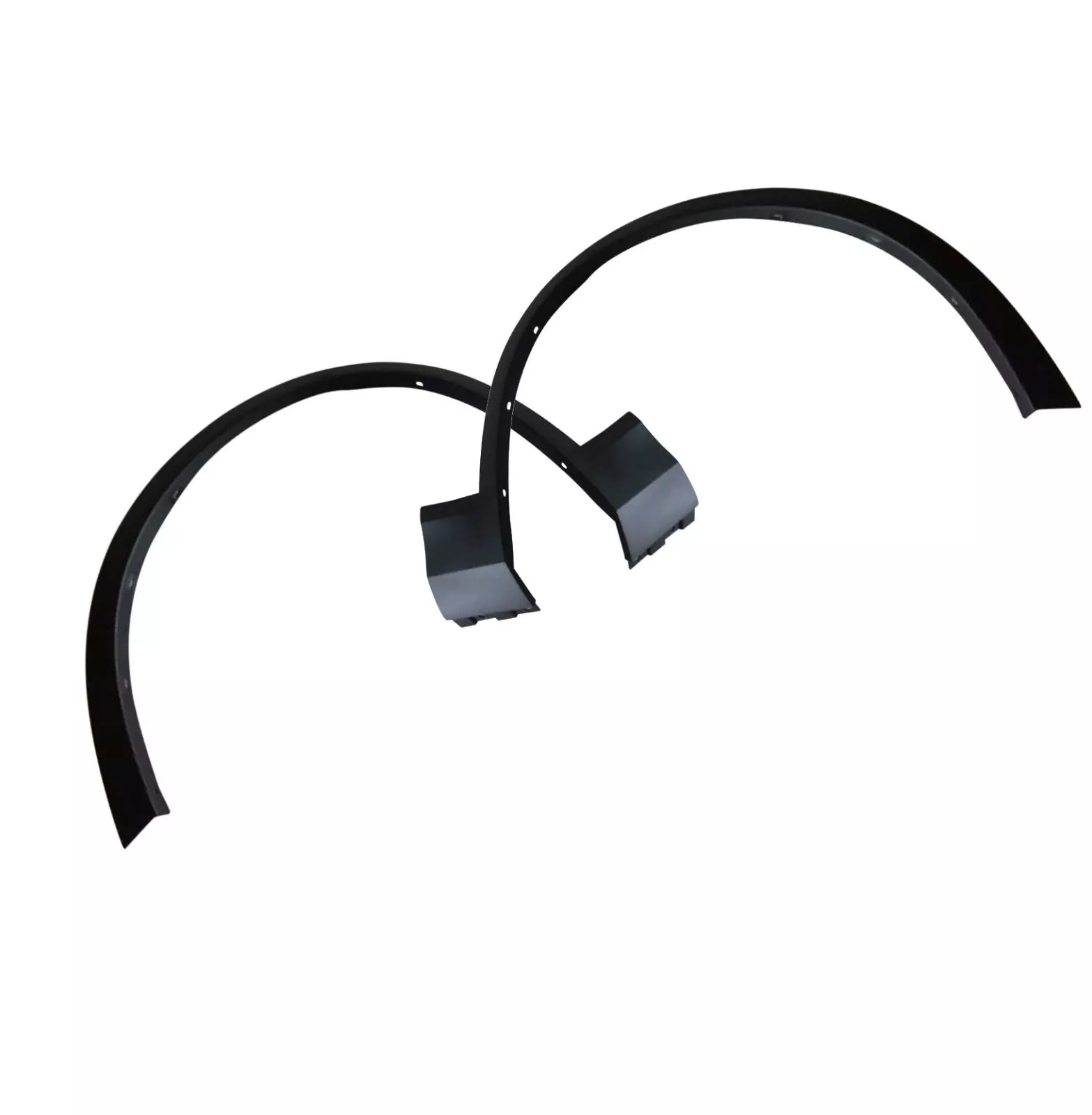 FOR BMW X3 F25 10-17 FRONT WHEEL ARCH TRIM EXTENSION BLACK LEFT RIGHT SIDE PAIR
