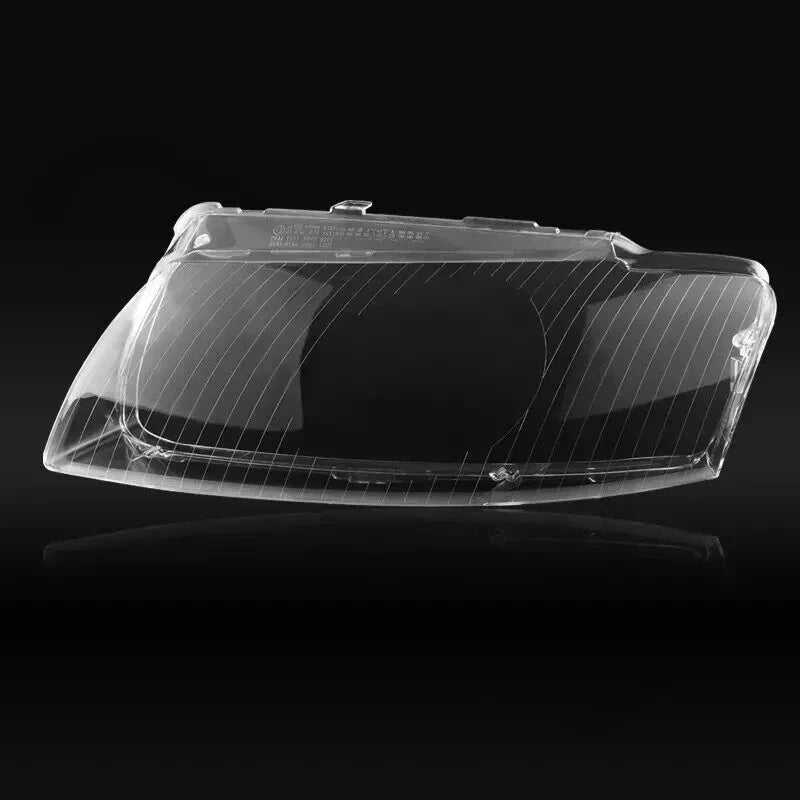 FOR AUDI A8 D3 PAIR RIGHT LEFT FRONT HEADLIGHT HEADLAMP LENS COVER 2003-2009