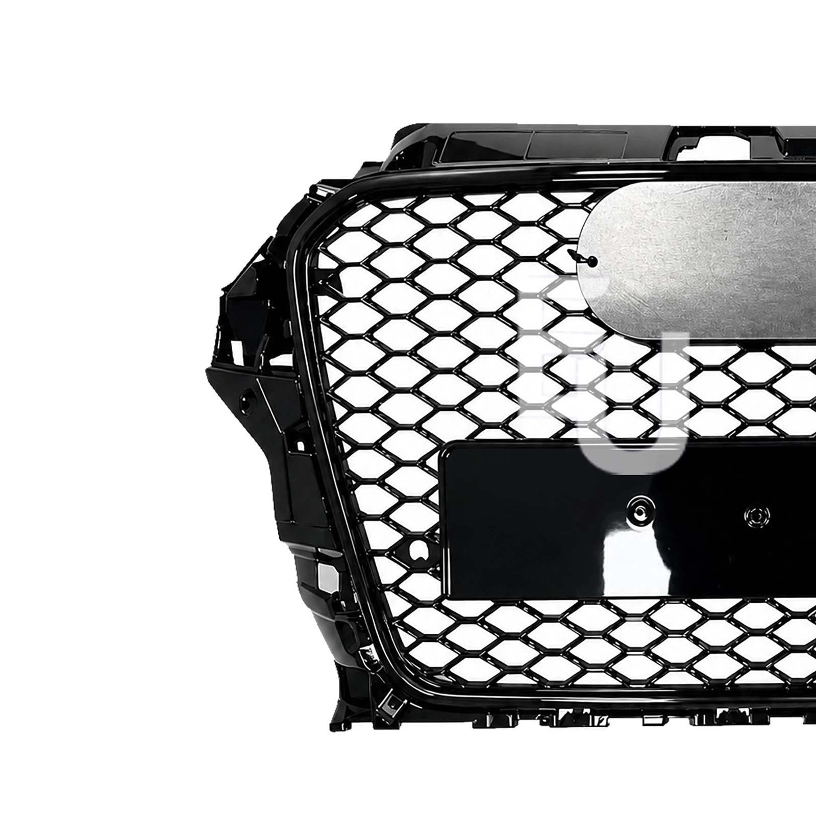 RS3 STYLE HONEYCOMB FRONT GRILLE FOR AUDI A3 8V PRE-FACELIFT GLOSS 2012-2016