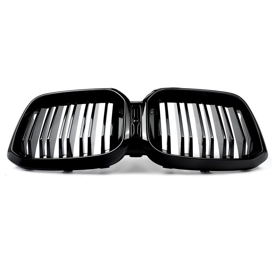 FOR BMW X3 G01 X4 G02 LCI GLOSS FRONT KIDNEY GRILLE GRILL DUAL TWIN FACELIFT 22+