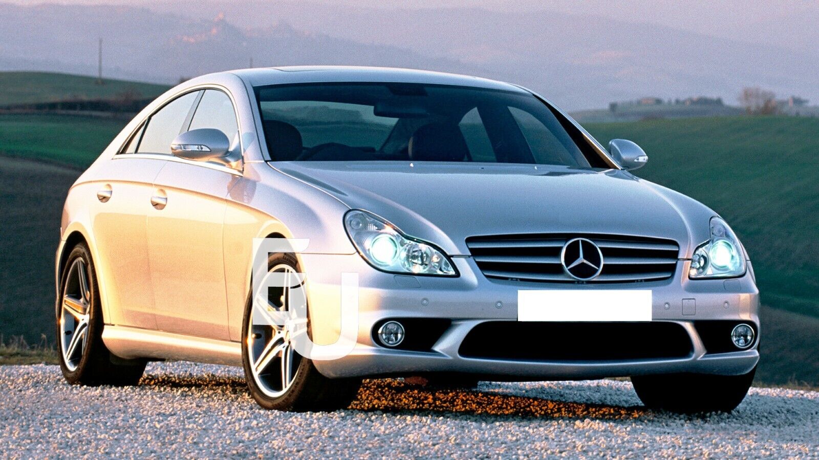 RIGHT HEADLIGHT CLEAR LENS COVER FOR MERCEDES CLS W219 CLS350/500/550 2003-2010