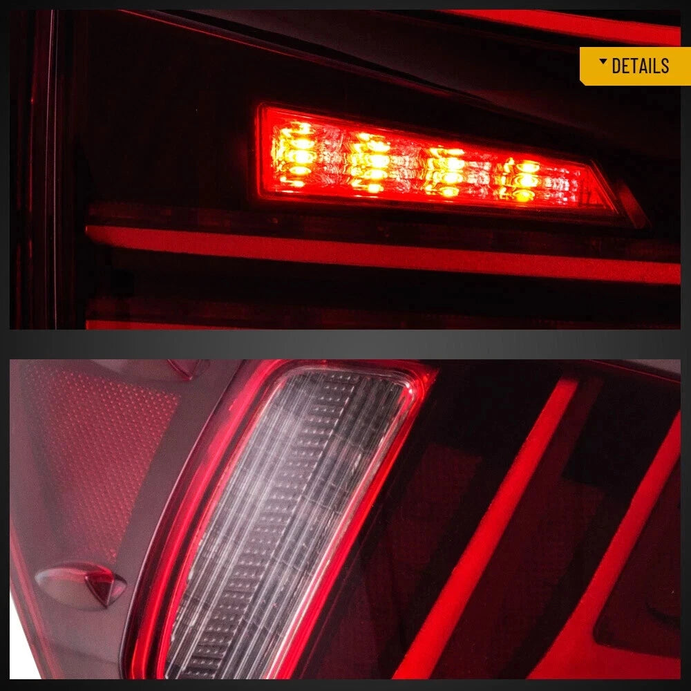 SEQUENTIAL REAR LED TAIL LIGHTS LAMPS LAMP FOR LEXUS ISF IS250 IS350 2006-2013