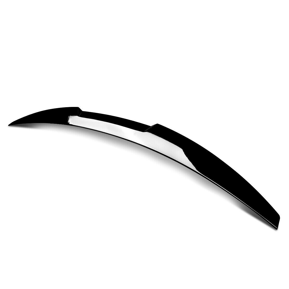 BMW 4 Series G22 Coupe M4 V-Style Gloss Black Boot Lip Trunk Spoiler –UK Fitment