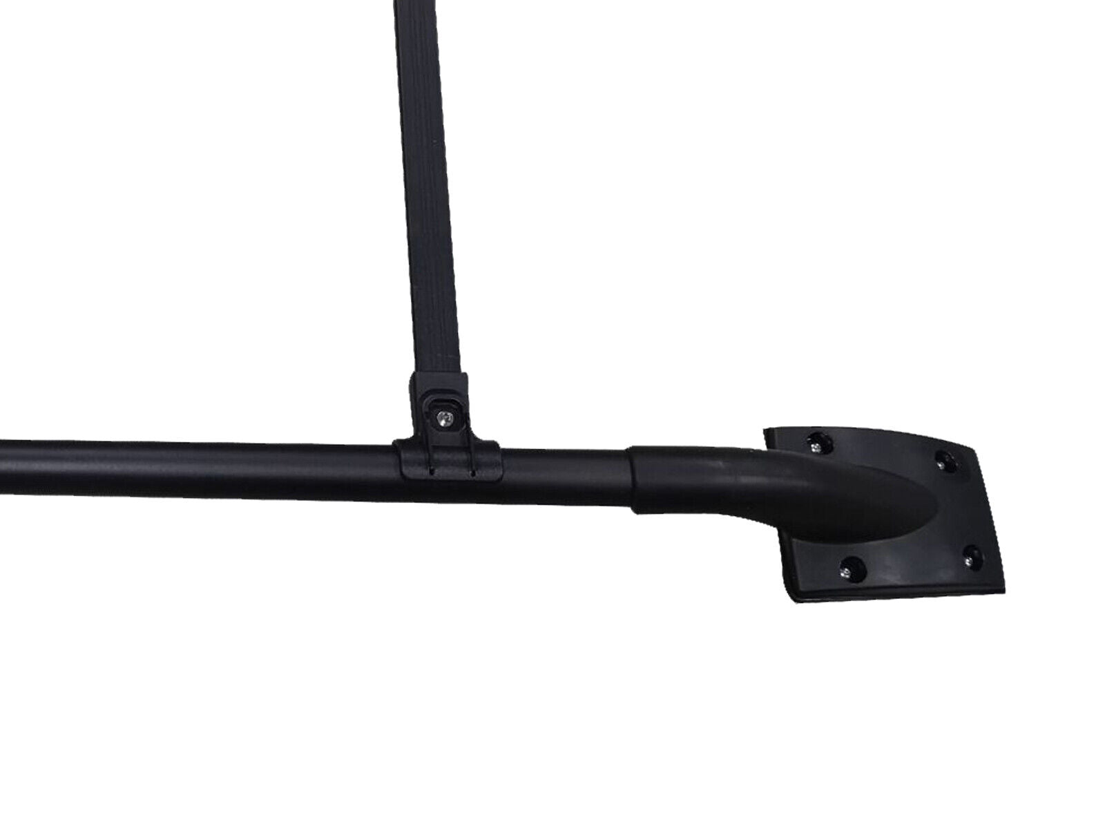 FOR NISSAN NAVARA NP300 D40 FRONTIER 4 DOOR ROOF RAILS RACK CROSS BARS BLACK 04+