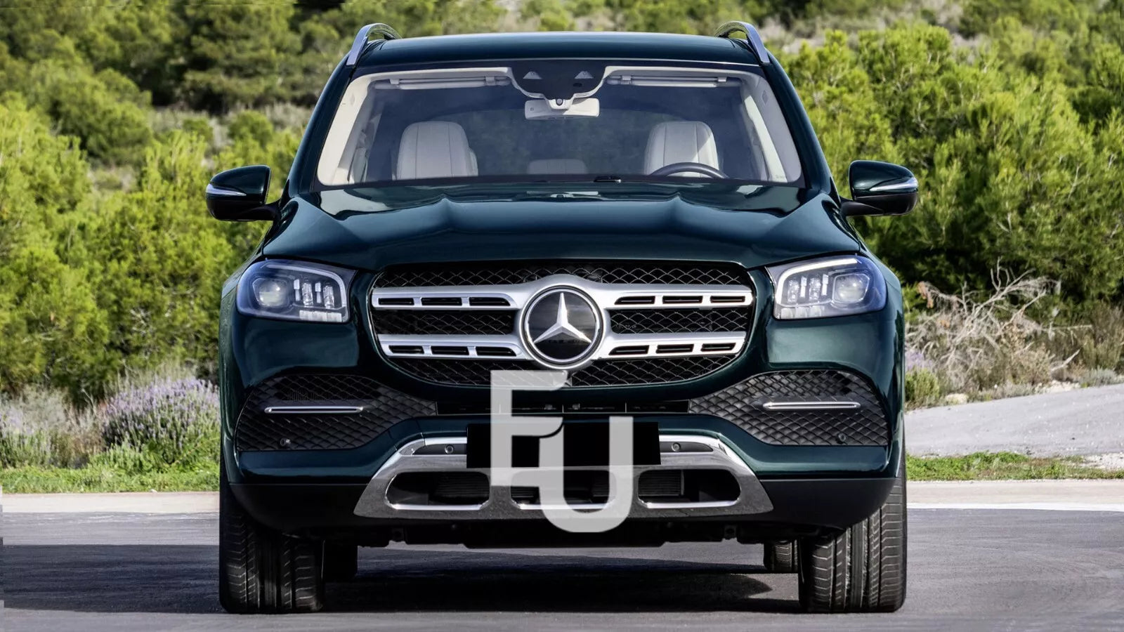 LEFT RIGHT SIDE PAIR HEADLIGHT LENS COVER HEADLAMP FOR MERCEDES GLS X167 19-22