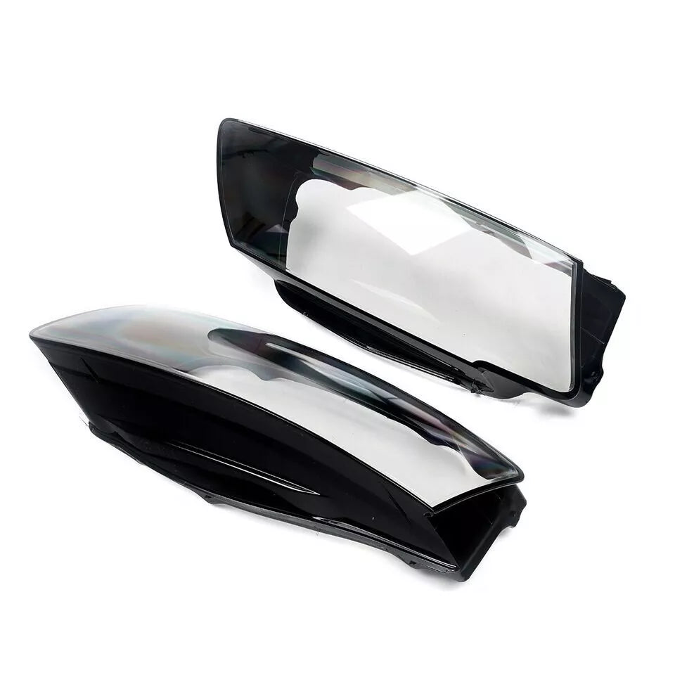 FOR AUDI A5 S5 LEFT RIGHT SIDE PAIR FRONT HEADLIGHT HEADLAMP LENS COVER 2009-11