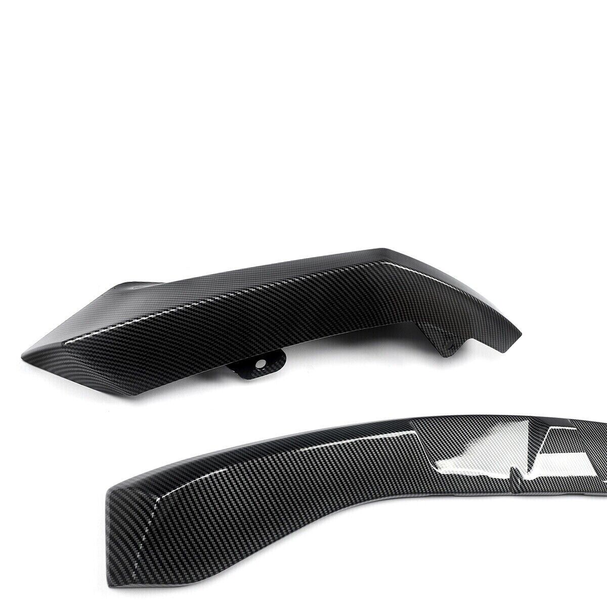 FOR BMW G80 M3 G82 G83 M4 FRONT SPLITTER LIP BUMPER CARBON LOOK 2021+
