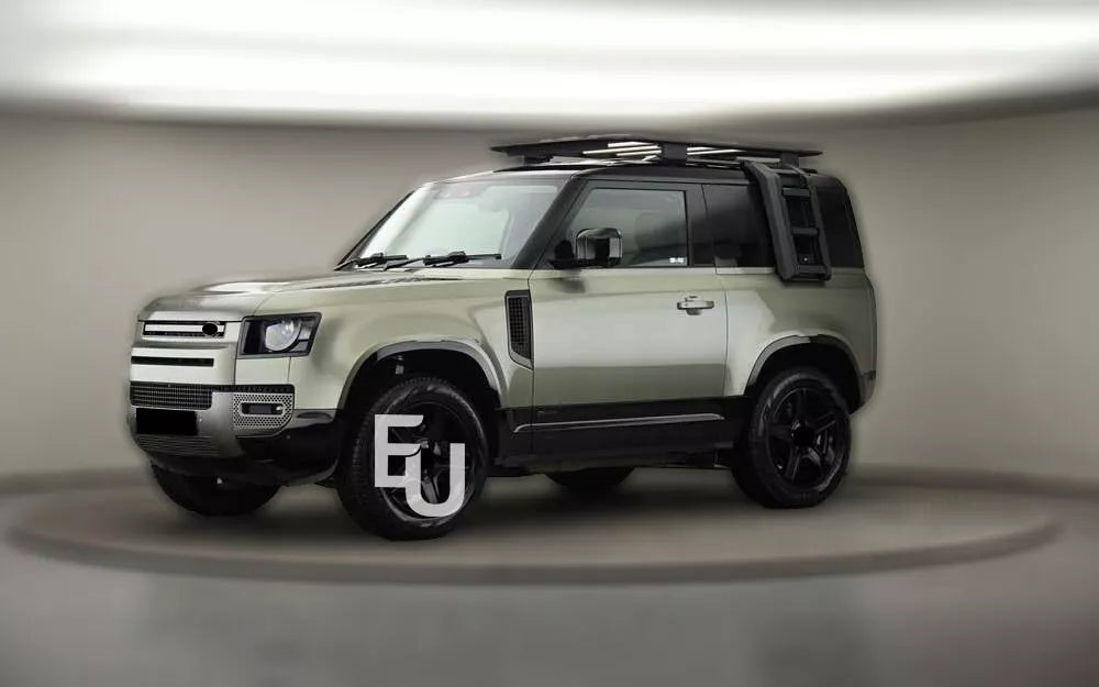 FOR LAND ROVER DEFENDER L663 TELESCOPIC SIDE LADDER DEPLOYABLE ROOF BLK EDITION