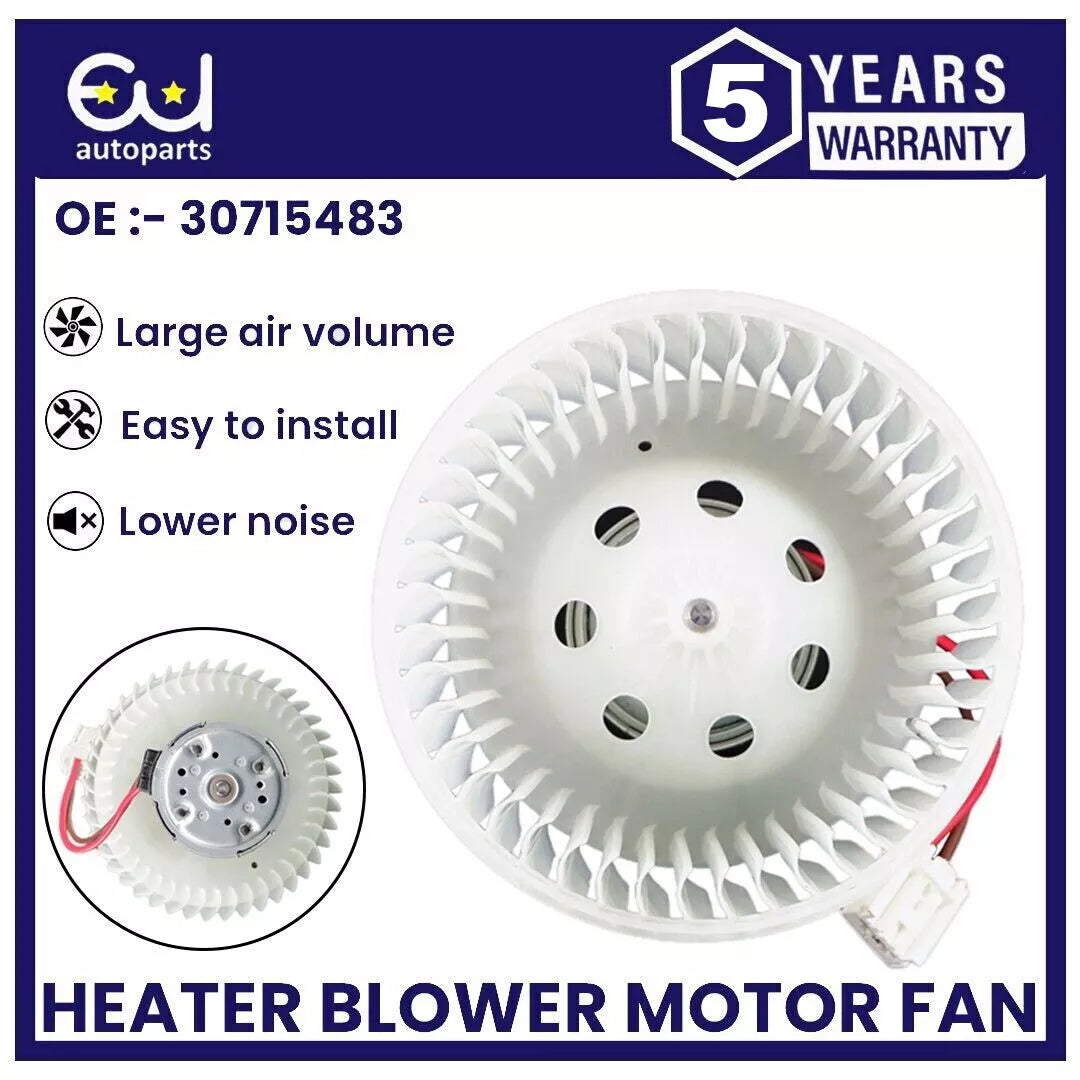 NEW HEATER BLOWER MOTOR FAN FOR VOLVO S60 384 S80 V70 285 XC90 275 XC70 XC90