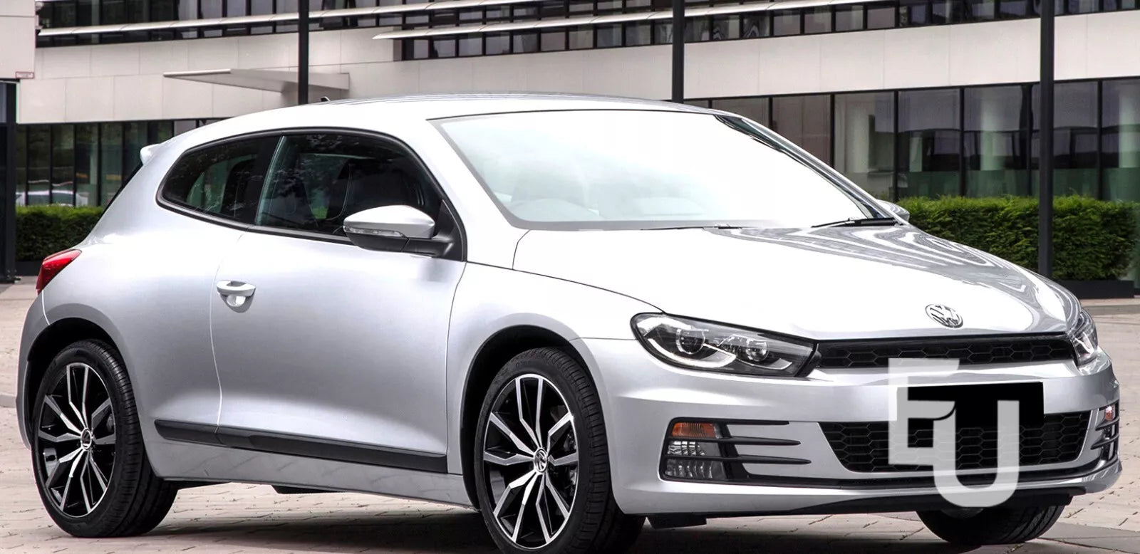 RIGHT DRIVER SIDE HEADLIGHT HEADLAMP LENS COVER FOR VW SCIROCCO MK3 2008-2017