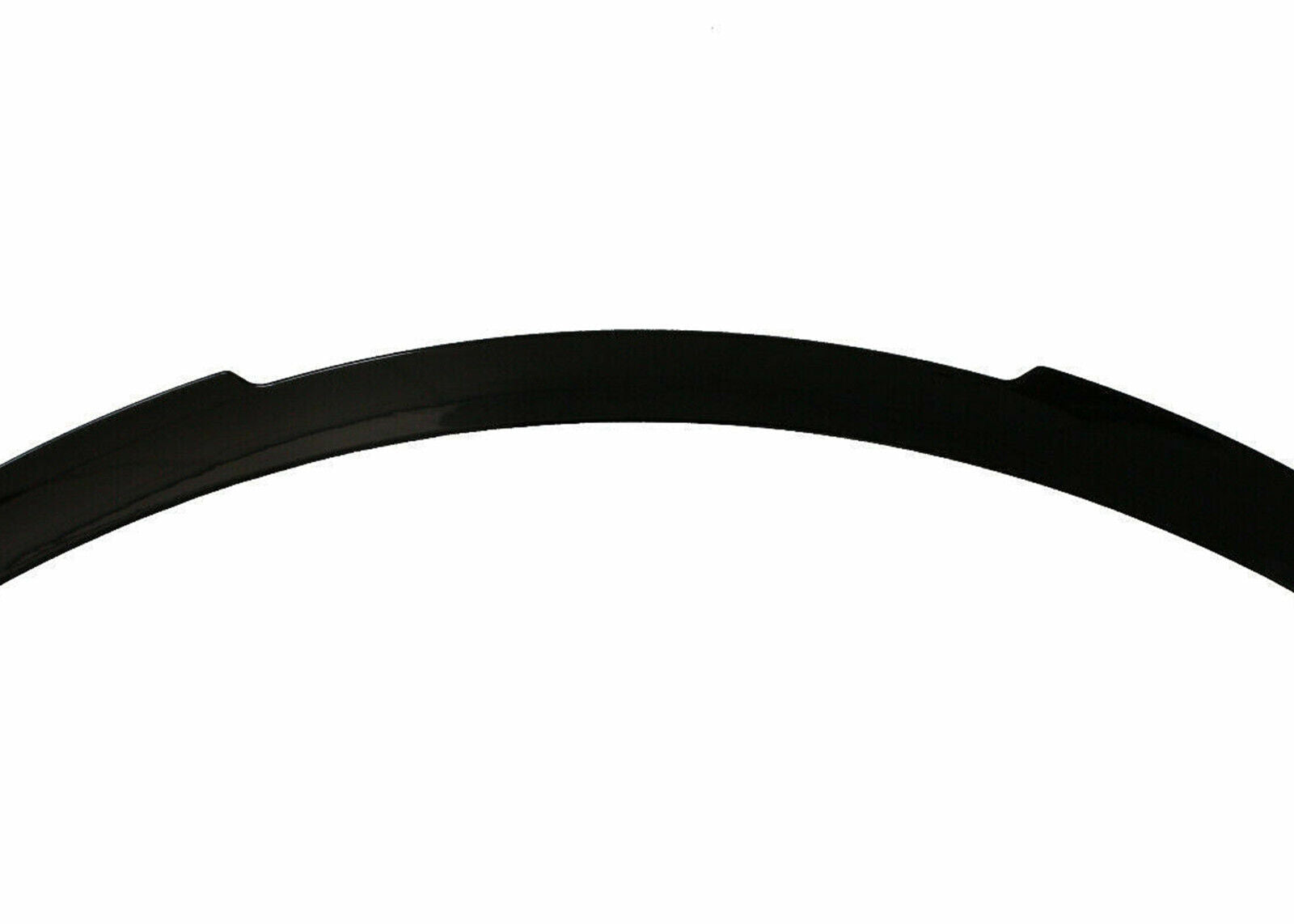 FOR MERCEDES C CLASS C205 COUPE BATMAN STYLE BOOT SPOILER GLOSS BLACK OEM FIT