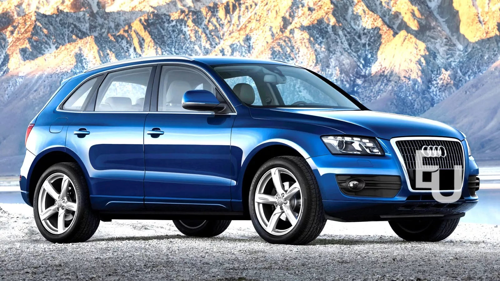 FOR AUDI Q5 8R RIGHT DRIVER SIDE FRONT HEADLIGHT HEADLAMP LENS COVER 2008-2012