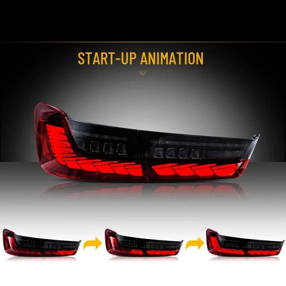 OLED GTS REAR TAIL LIGHT LIGHTS LAMP FOR BMW 3 SERIES G20 G80 W/ ANIMATION 2019+