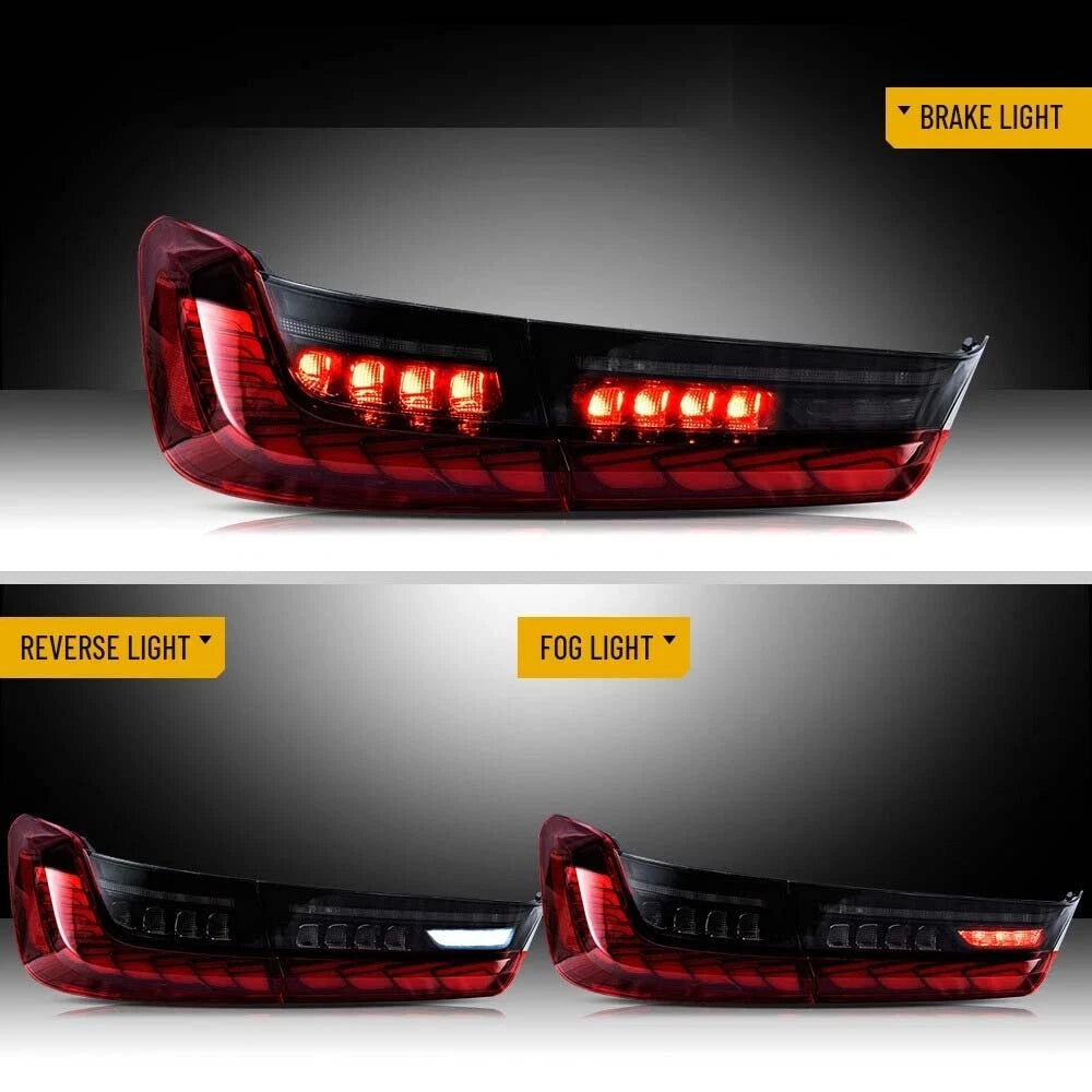 OLED GTS REAR TAIL LIGHT LIGHTS LAMP FOR BMW 3 SERIES G20 G80 W/ ANIMATION 2019+