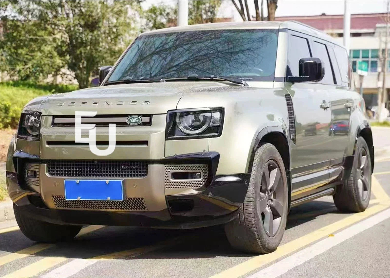 FOR LAND ROVER DEFENDER 90 110 L663 FRONT BUMPER SPLITTER LIP AERO KIT CANARD