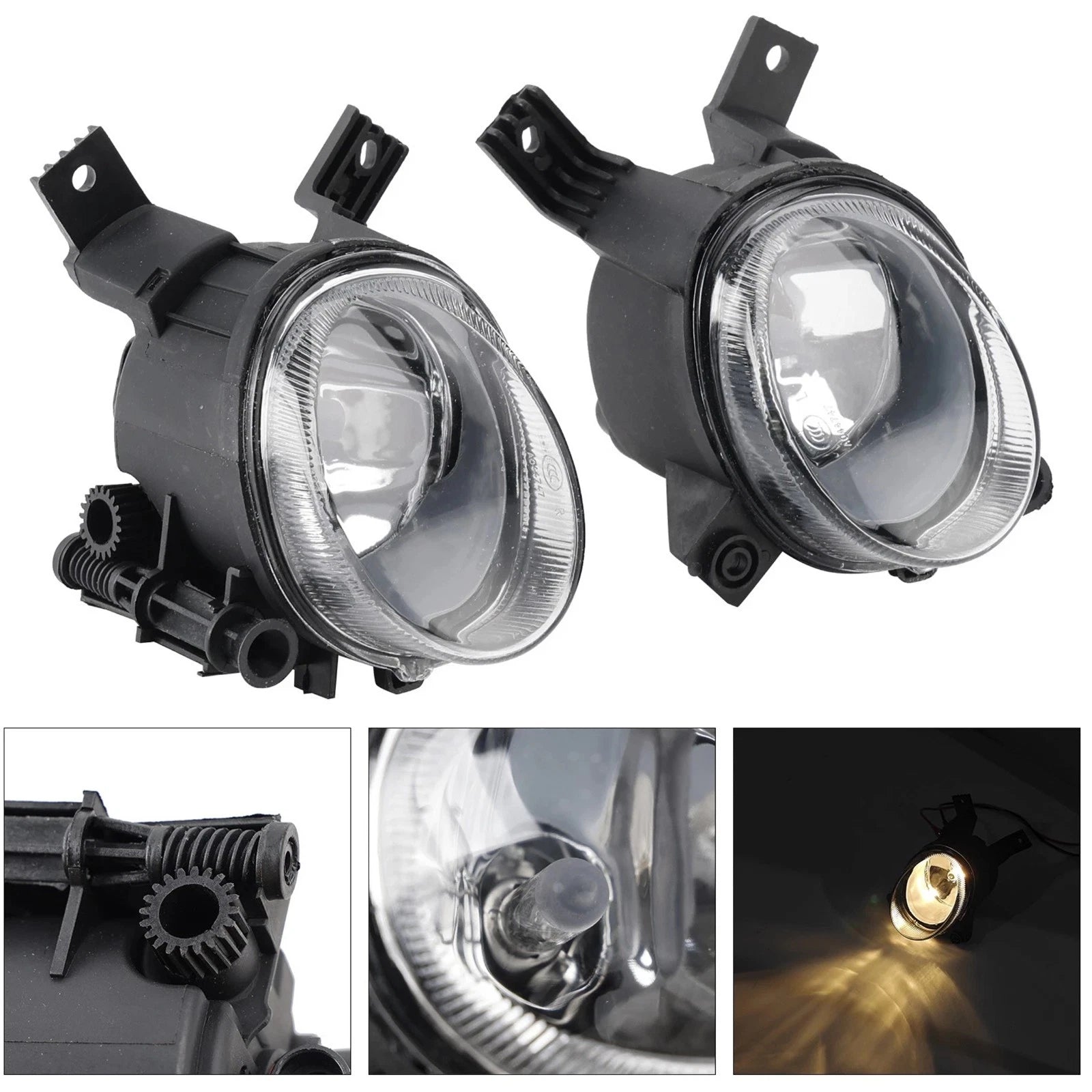 FOR AUDI A4 B7 HATCHBACK FRONT FOG LIGHTS LAMP DRIVER RIGHT PASSENGER LEFT SET