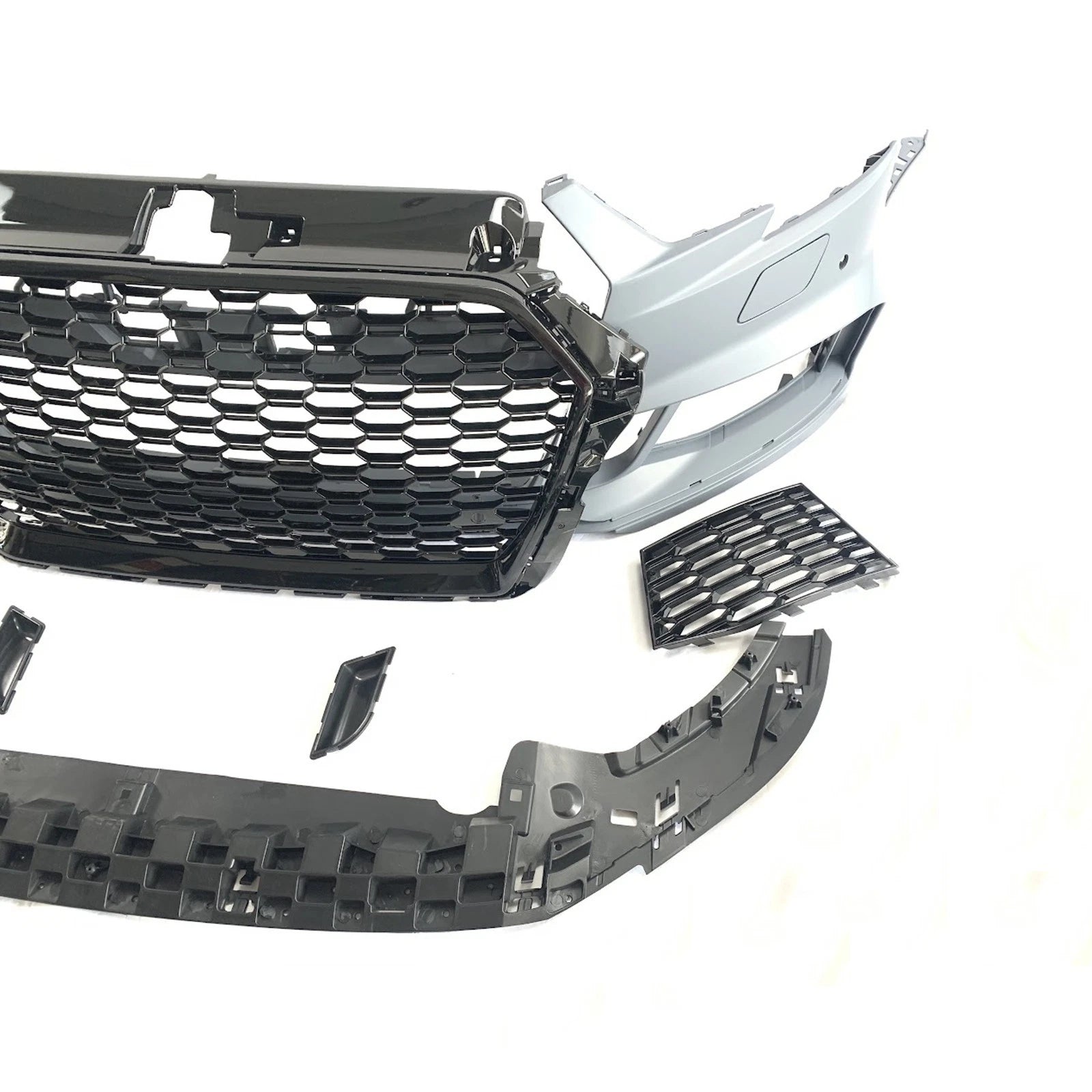 FRONT BUMPER RS3 STYLE CONVERSION FOR AUDI A3 HATCHBACK SPORTSBACK 8V 2016-2020