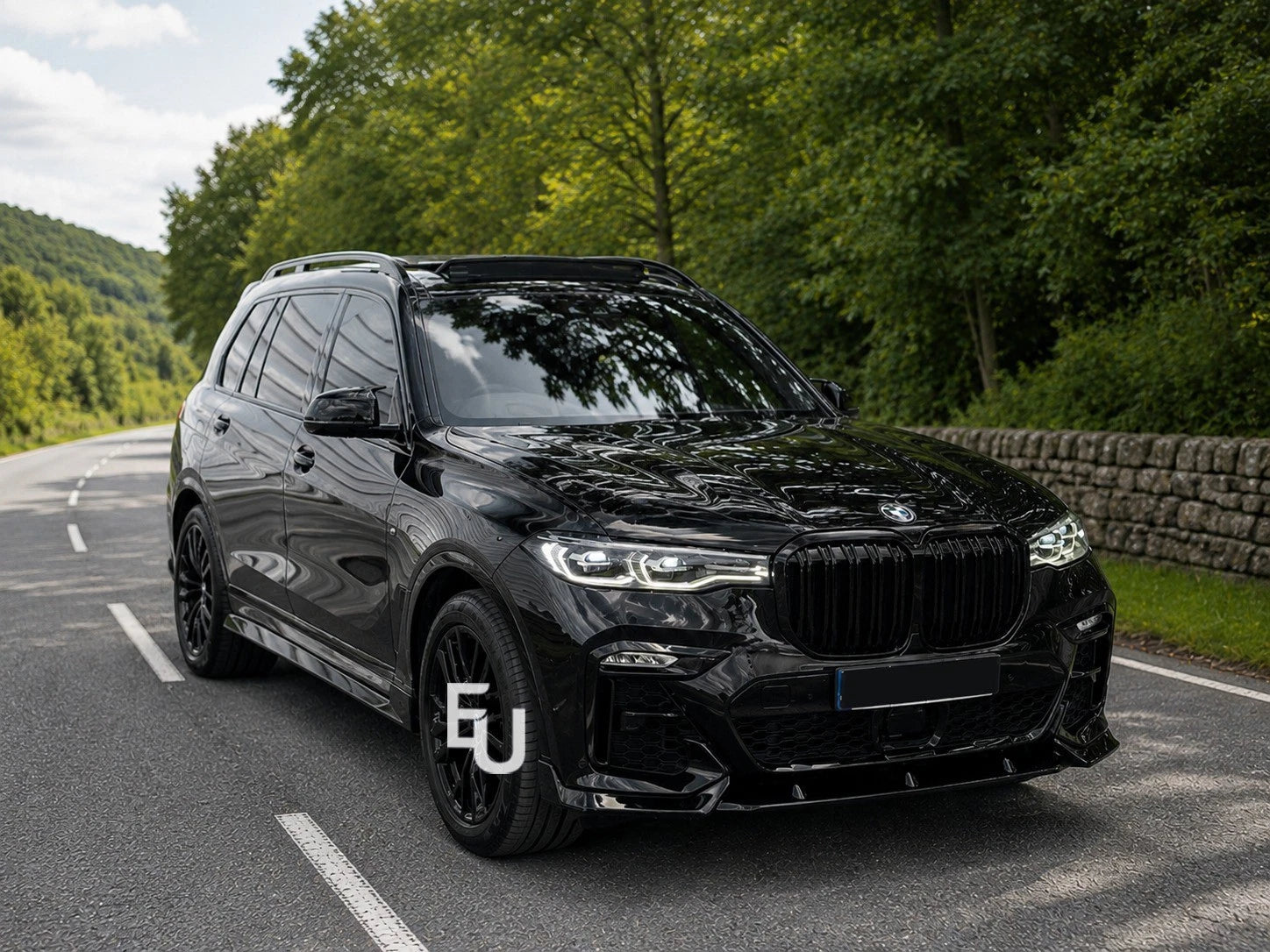 FOR BMW X7 G07 BODYKIT BODY KIT FRONT SPLITTER LIP DIFFUSER SIDE SKIRT SPOILERS