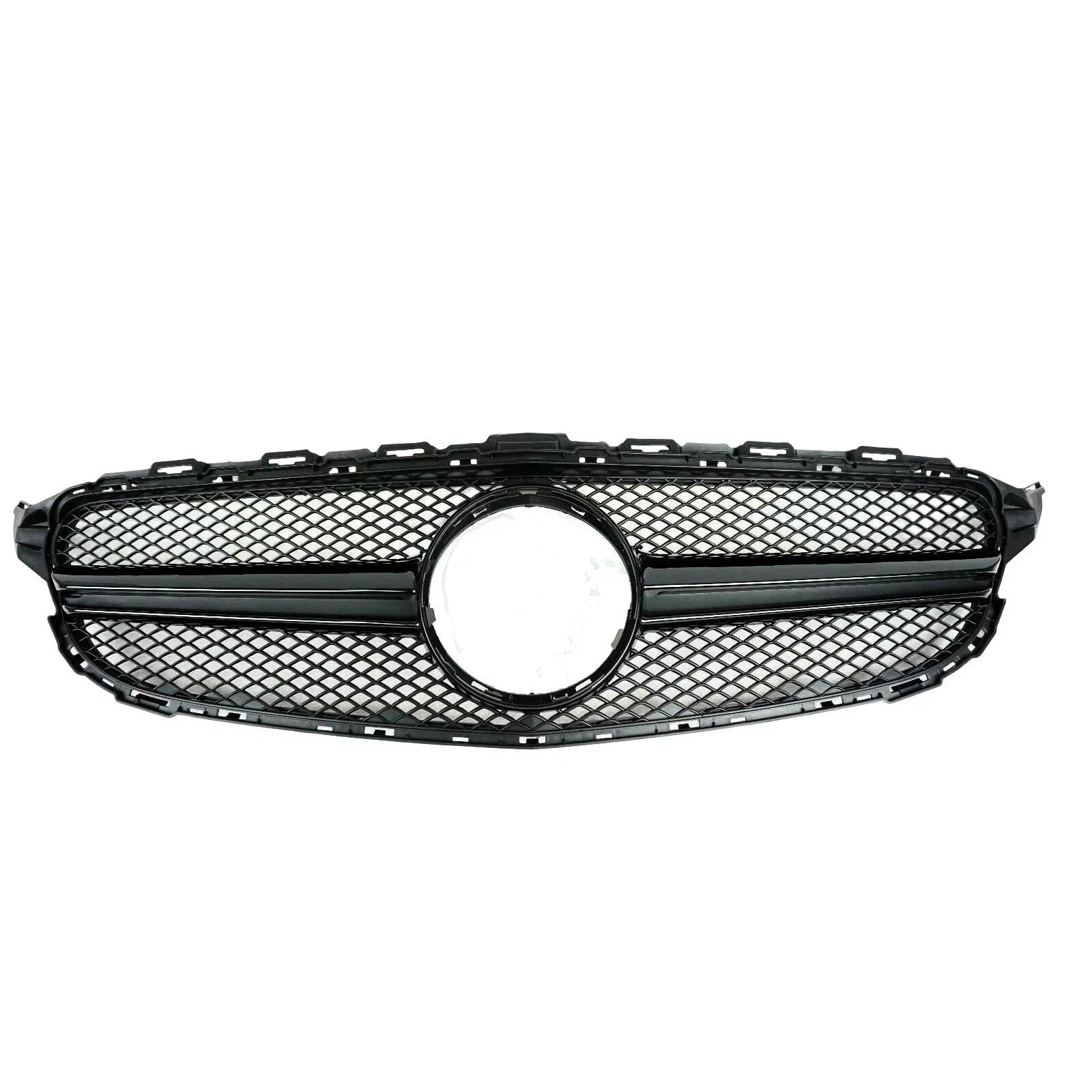 FOR MERCEDES W205 C205 C63 CONVERSION FRONT BUMPER GRILLE BODYKIT PRIMED 2015-18