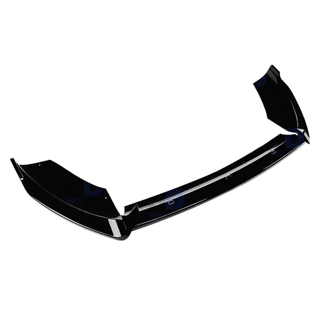 FOR FORD FIESTA ST MK7 MK7.5 FRONT BUMPER SPLITTER SPOILER LIP GLOSS BLACK 12-17