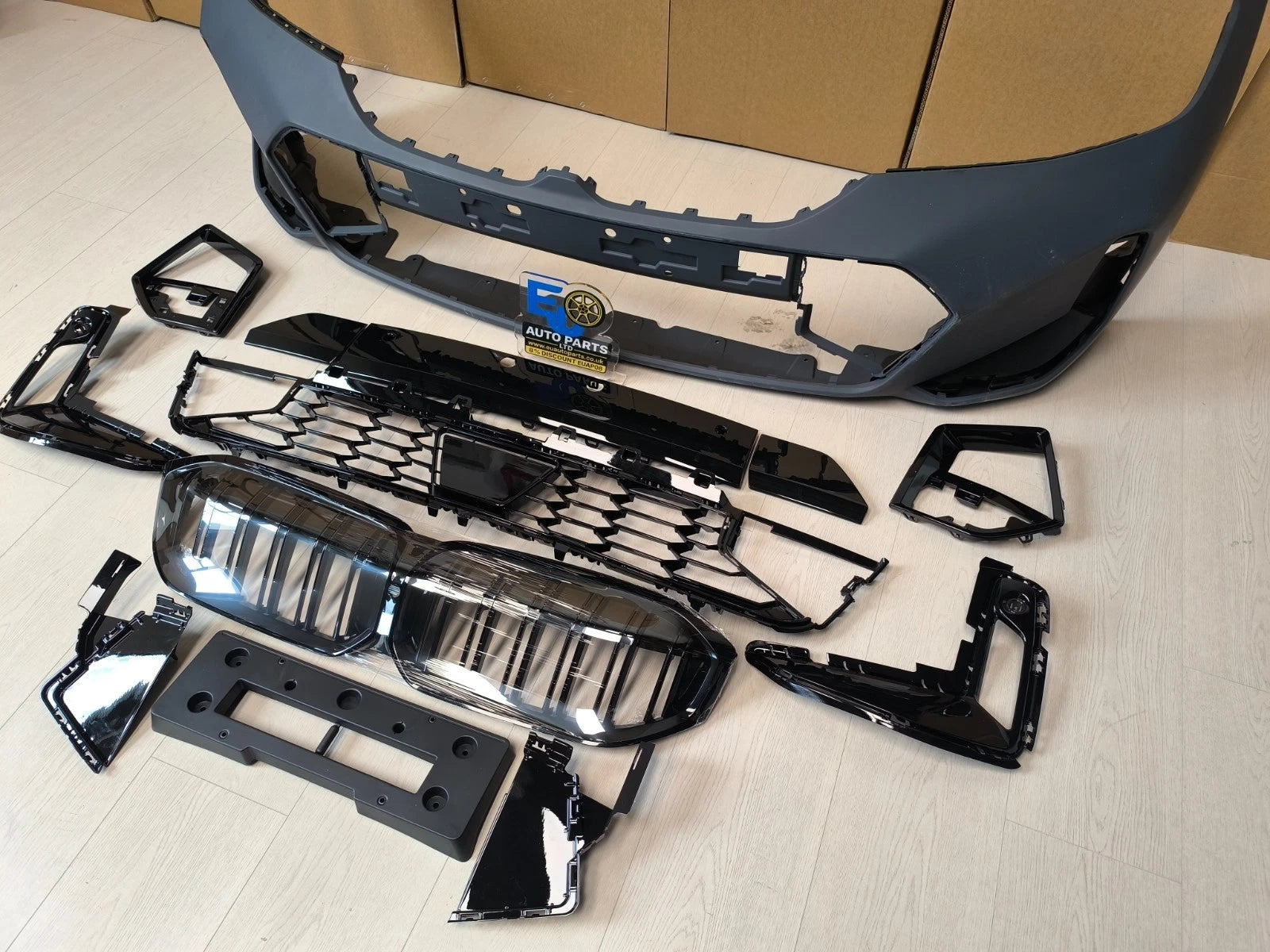 FOR BMW G20 G21 3 SERIES LCI M SPORT COMPLETE FRONT BUMPER BODYKIT 2022+