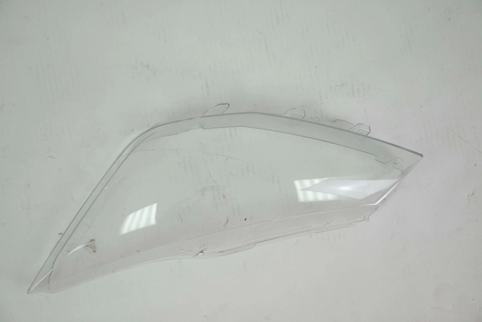 FOR SEAT IBIZA MK5 CLEAR HEADLIGHT LENS SHELL LAMPSHADE RIGHT DRIVER SIDE 17-20