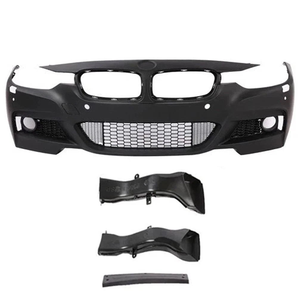 FOR BMW 3 SERIES FRONT BUMPER + GRILLES F30 F31 12-19 M SPORT W/PDC WASHER HOLE