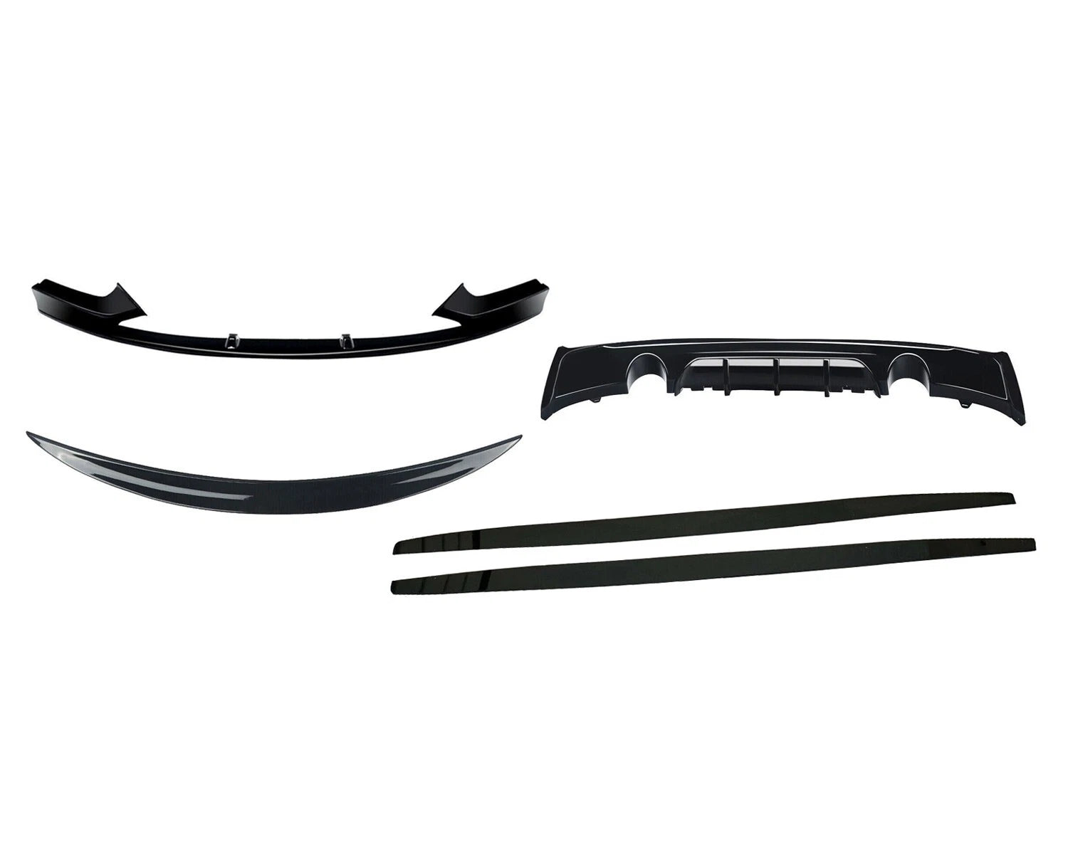 FOR BMW 2 SERIES F22 F23 MP BODYKIT BODY KIT FRONT SPLITTER LIP REAR DIFFUSER