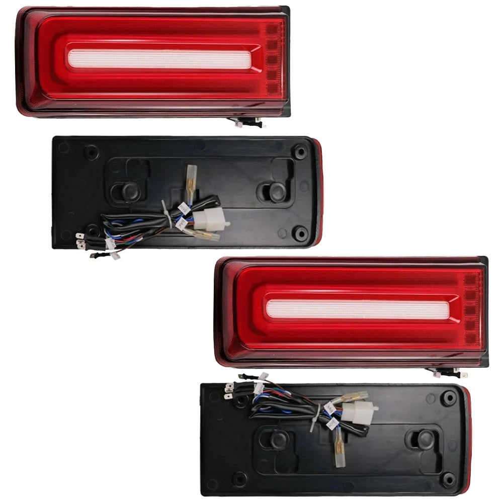 FOR MERCEDES BENZ G CLASS G500 W463 BRAKE LED TAIL LIGHT LAMP SET 1990-2018