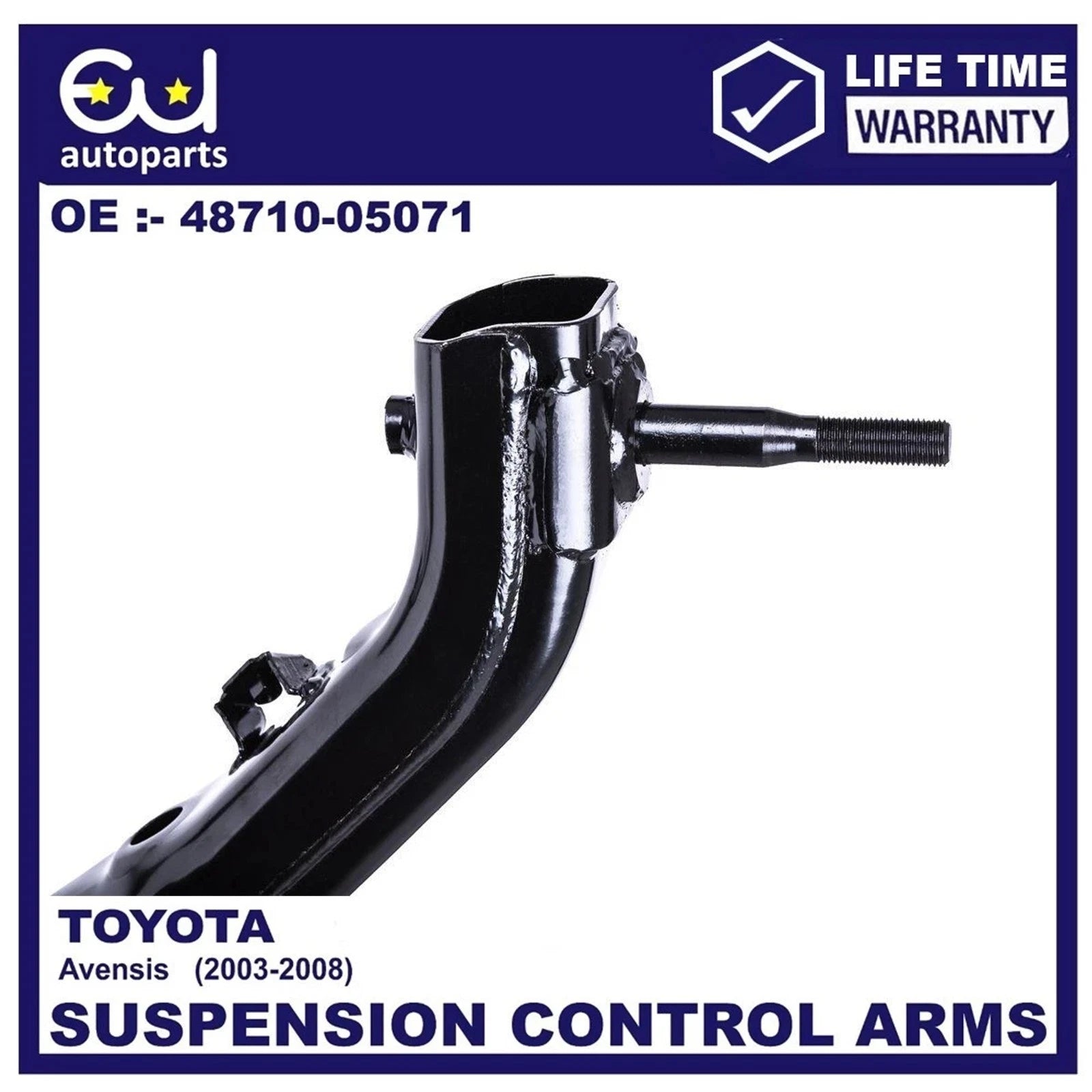 REAR RIGHT LOWER SUSPENSION ARM WISHBONE FOR TOYOTA AVENSIS T25 2003-2008
