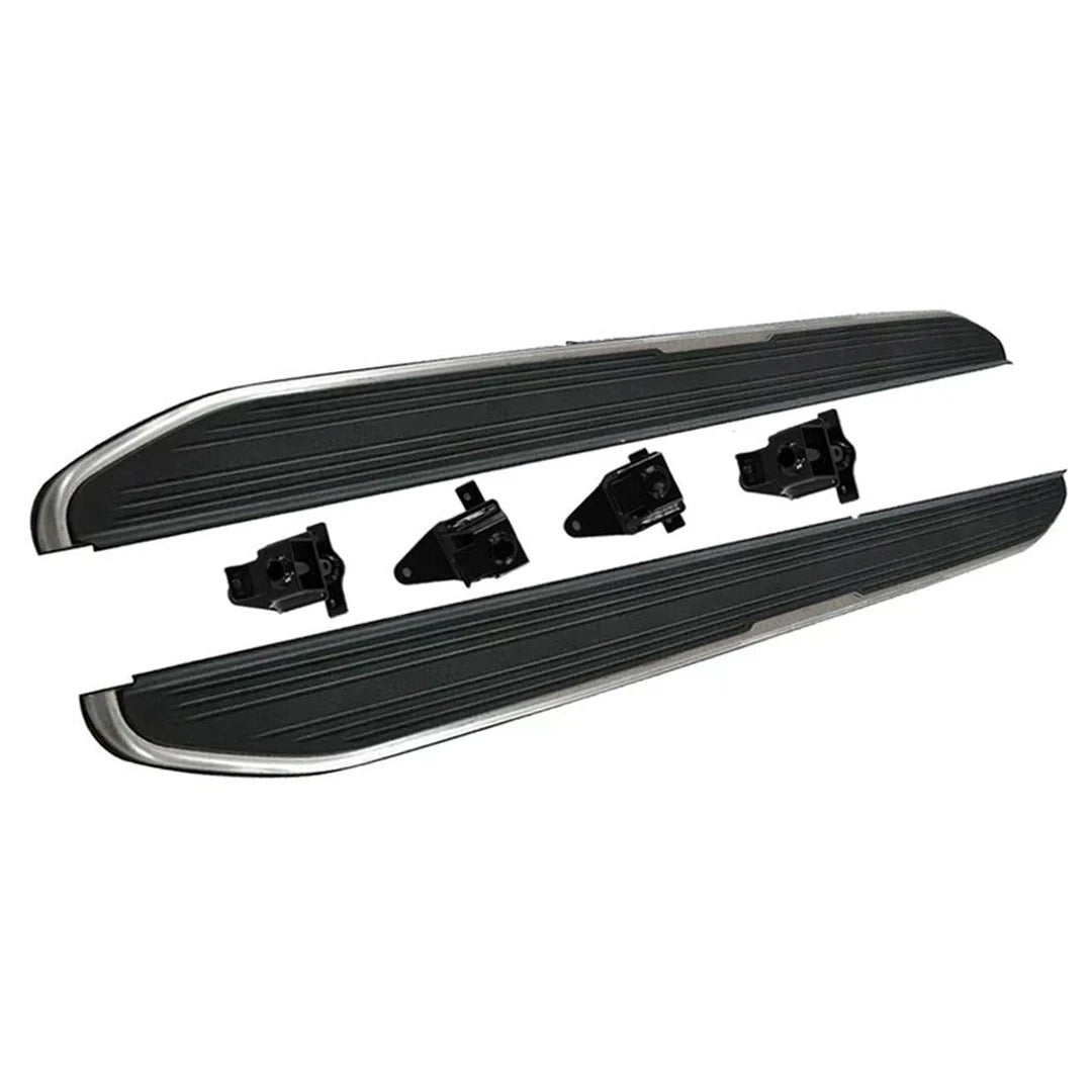 BLACK RUNNING BOARDS SIDE STEPS FOR RANGE ROVER EVOQUE DYNAMIC L538 2011-2018