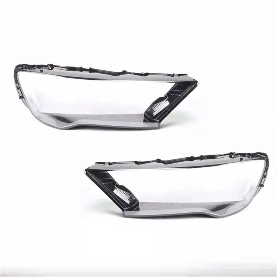 FOR AUDI Q7 4M PAIR RIGHT LEFT FRONT HEADLIGHT HEADLAMP LENS COVER 2020-2024