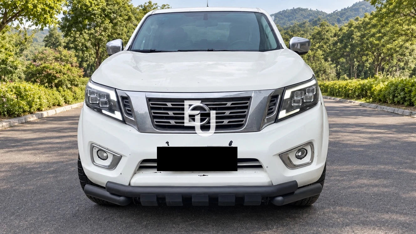 FOR NISSAN NAVARA NP300 D23 FRONT BUMPER BULL BAR 2014-2020 PRE FACELIFT MODELS