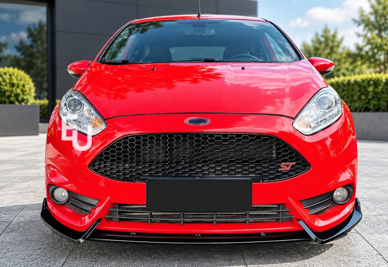 FOR FORD FIESTA ST LINE MK7 REAR DIFFUSER FRONT SPLITTER SKIRT BODY KIT 2012-17