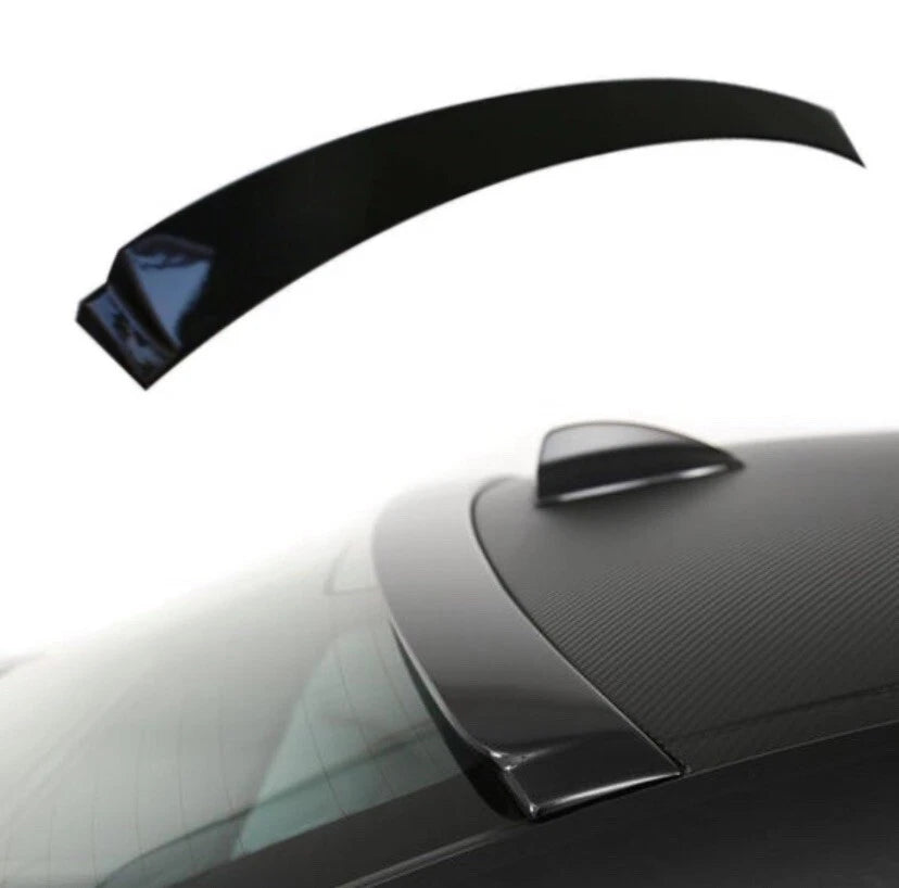 REAR WINDOW ROOF SPOILER TOP WING FOR BMW 5 SERIES F10 M5 11-16 GLOSS BLACK