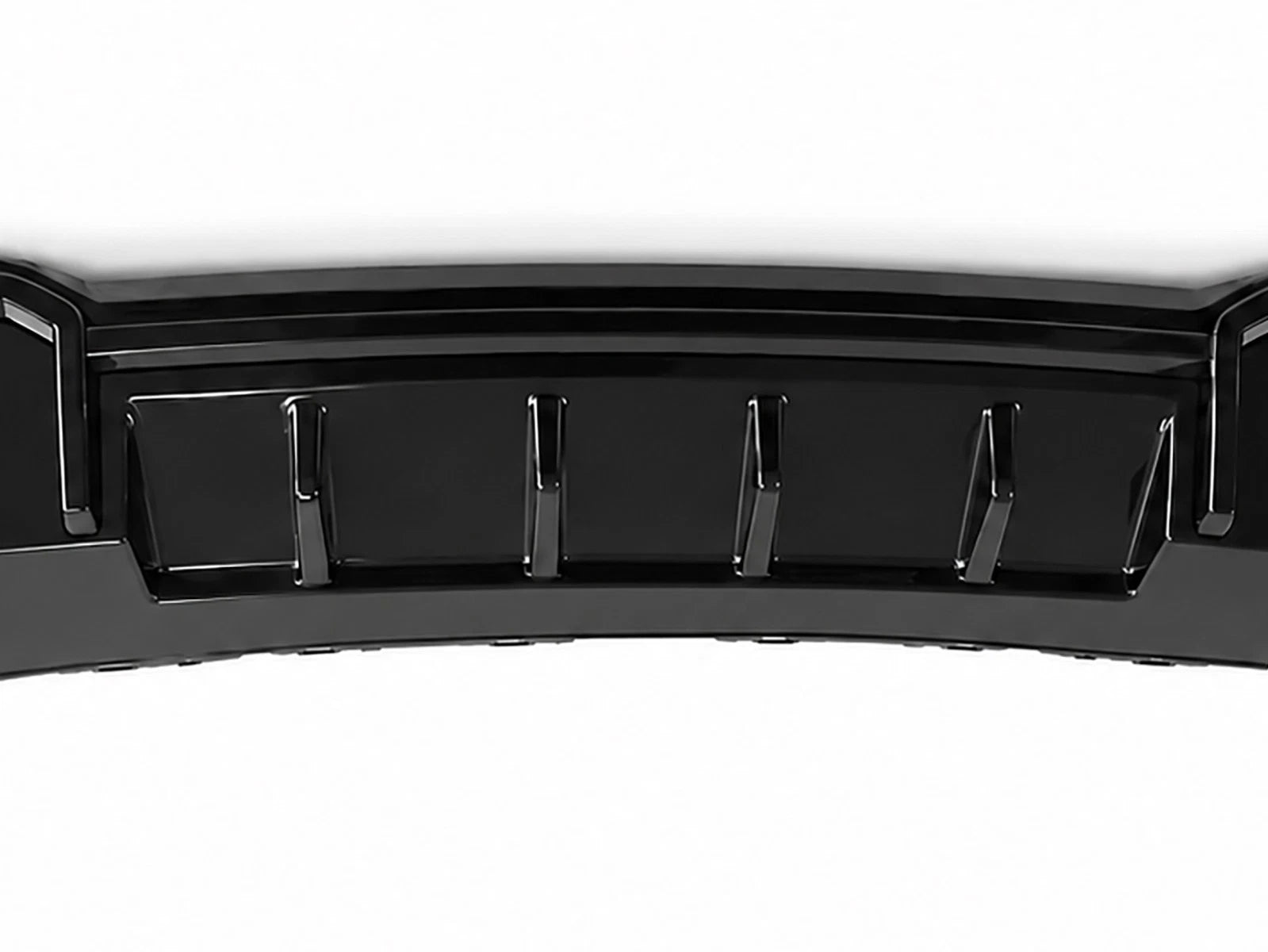 FOR AUDI A3 S-LINE 8V HATCHBACK RS3 LOOK REAR DIFFUSER WITH TAILPIPE BLACK 16-20