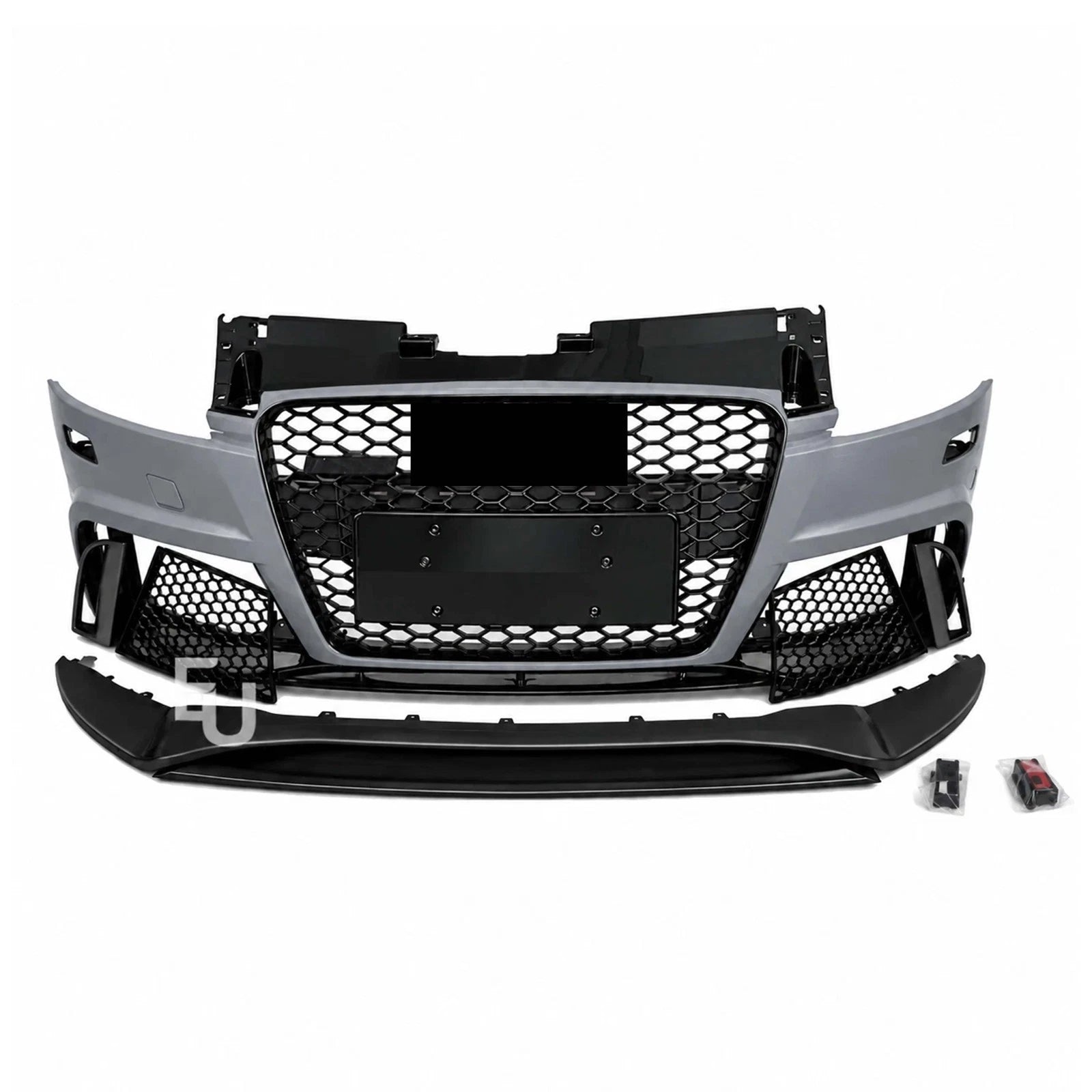 TTRS LOOK CONVERSION FRONT BUMPER BODY KIT FOR AUDI TT MK2 8J 07-14 W/GRILLE