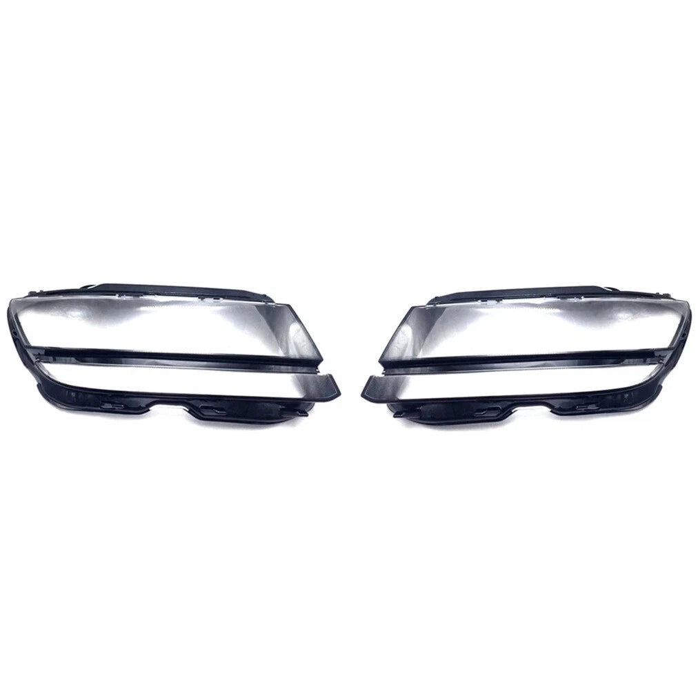 FOR VW TIGUAN FRONT LEFT RIGHT CLEAR HEADLIGHT COVER LENS SHELL LAMPSHADE 16-19