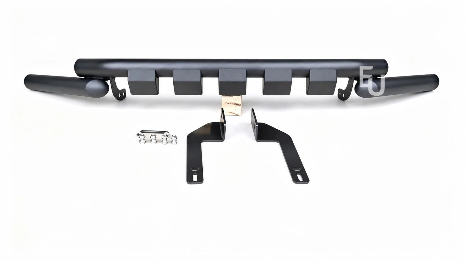 TWIN FRONT LOWER NUDGE CITY BULL BAR BUMPER FOR MERCEDES X CLASS W470 2017-2020